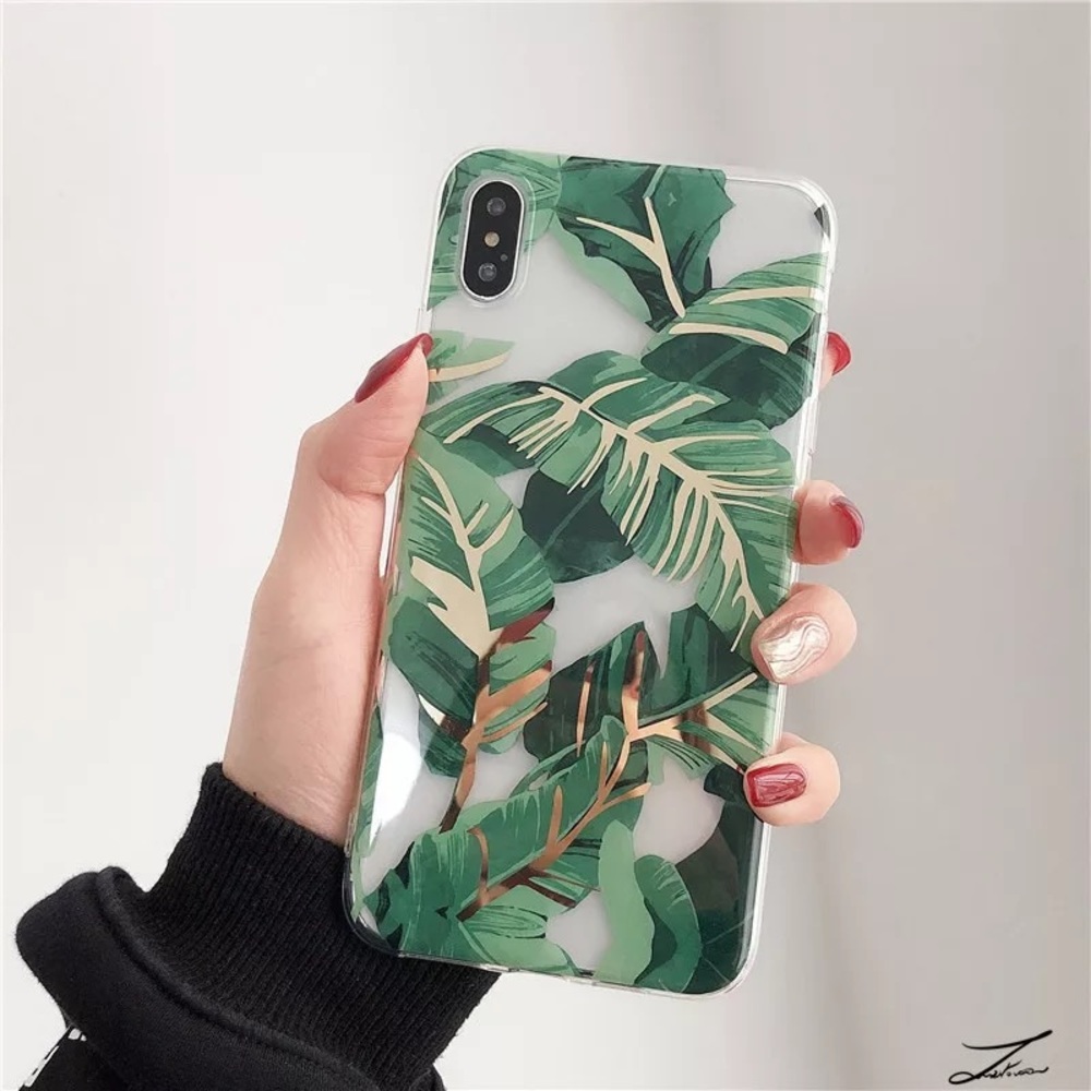 NEW iPhone 12/11/Pro/Max/XR Golden leaf… - Picture 2 of 4